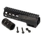 CYMA 178mm 7 Pouces MK16 M-LOK Rail de Garde-Main Convient pour M4 M16 Série AEG Fusil Airsoft Noir