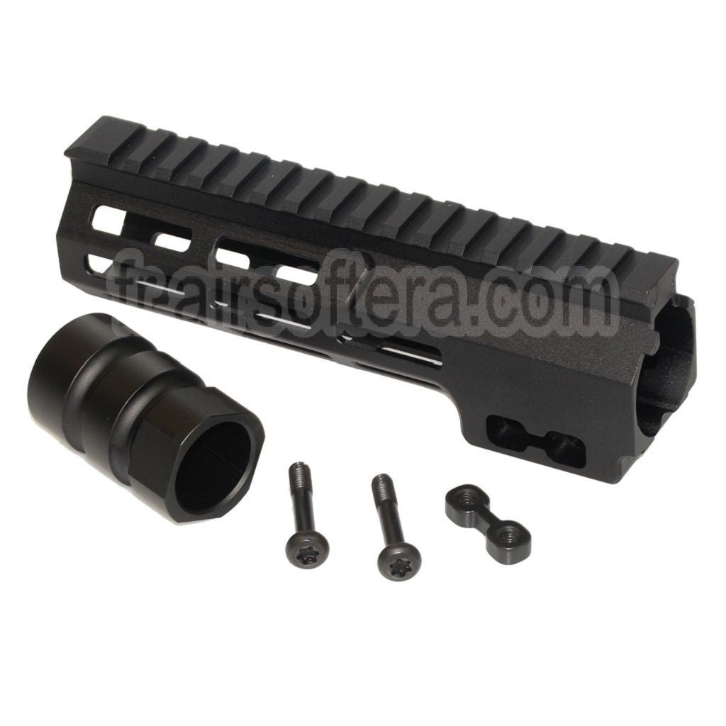 CYMA 178mm 7 Pouces MK16 M-LOK Rail de Garde-Main Convient pour M4 M16 Série AEG Fusil Airsoft Noir