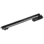 CYMA 537mm Aluminum Top Rail System avec 6-Cartouche Collecteur Sac Convient pour CYMA Tokyo Marui M870 Série Shotgun Airsoft Noir