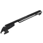 CYMA 537mm Aluminum KeyMod Top Rail System avec 6-Cartouche Collecteur Sac Convient pour CYMA Tokyo Marui M870 Série Shotgun Airsoft Noir