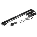 CYMA 537mm Aluminum KeyMod Top Rail System avec 6-Cartouche Collecteur Sac Convient pour CYMA Tokyo Marui M870 Série Shotgun Airsoft Noir