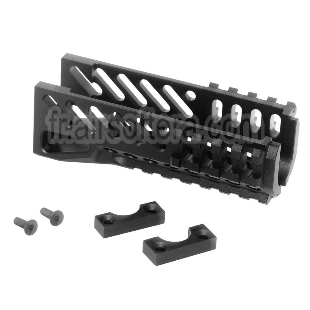 5KU CNC 119mm B-11 Classique Bas Rail de Garde-Main Convient pour D-Boys LCT GHK Tokyo Marui AKS-74U Série AEG GBB Fusil Airsoft