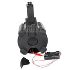 BATTLEAXE 1400 Billes Électrique Chargeur Tambour Convient pour MP5 Série AEG Fusil Airsoft Noir