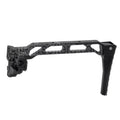 5KU 198mm Style AB-8R avec Plaque crosse Mech Pliable Convient pour 1913 système de rail Picatinny Fusil Airsoft Noir