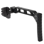 5KU 198mm Style AB-8R avec Plaque crosse Mech Pliable Convient pour 1913 système de rail Picatinny Fusil Airsoft Noir