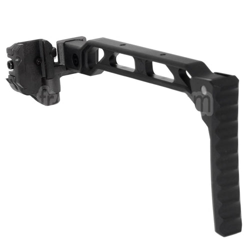 5KU 198mm Style AB-8R avec Plaque crosse Mech Pliable Convient pour 1913 système de rail Picatinny Fusil Airsoft Noir