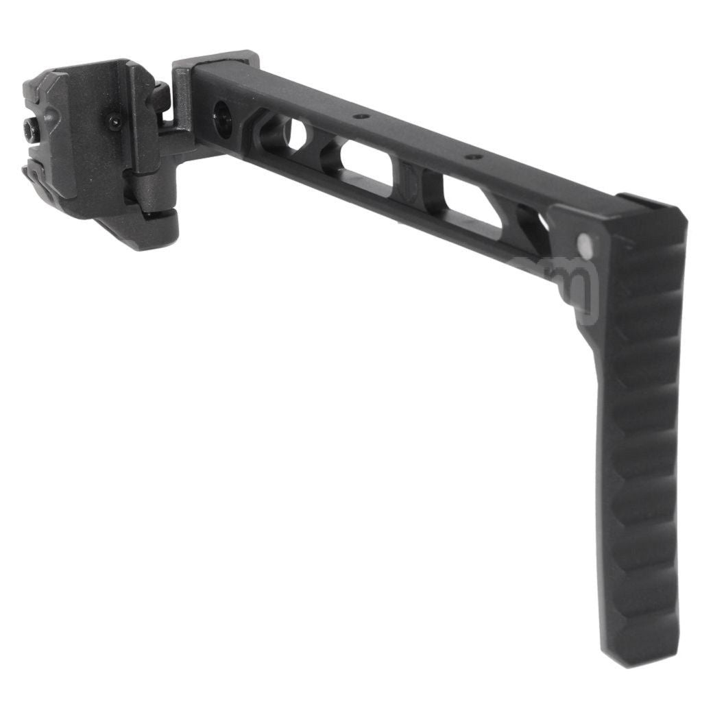 5KU 198mm AB-8 Style avec Pliable Mech Butt Plaque Crosse Convient pour 1913 Picatinny Rail System Fusil Airsoft Noir