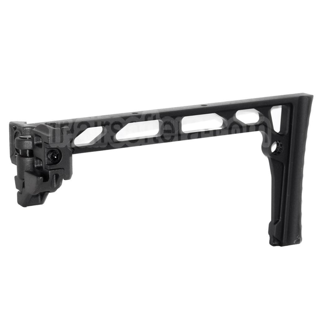 5KU 206mm SS-8 Style avec Pliable Mech Crosse Convient pour 1913 Picatinny Rail System Fusil Airsoft Noir