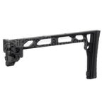5KU 206mm SS-8 Style avec Pliable Mech Crosse Convient pour 1913 Picatinny Rail System Fusil Airsoft Noir