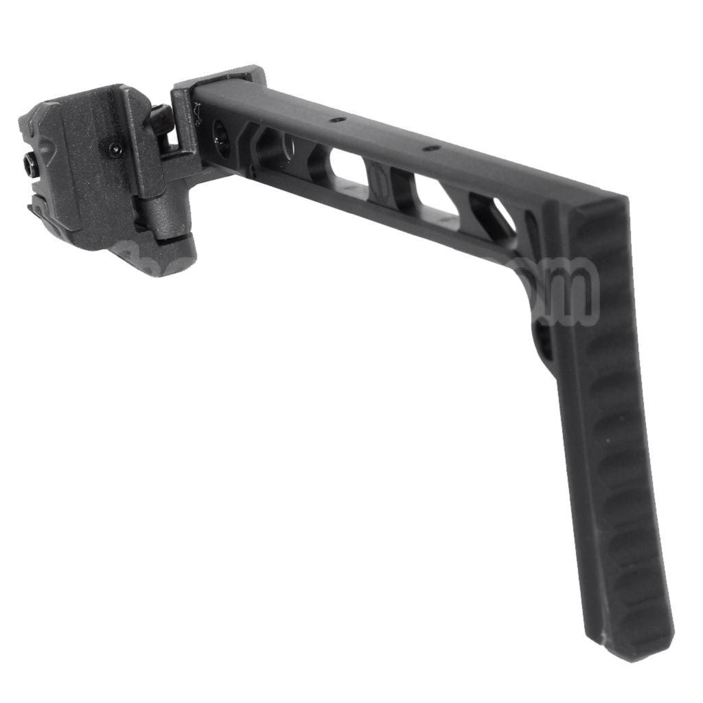 5KU 206mm SS-8 Style avec Pliable Mech Crosse Convient pour 1913 Picatinny Rail System Fusil Airsoft Noir