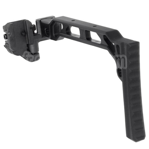 5KU 206mm SS-8R Style avec Pliable Mech Crosse Convient pour 1913 Picatinny Rail System Fusil Airsoft Noir