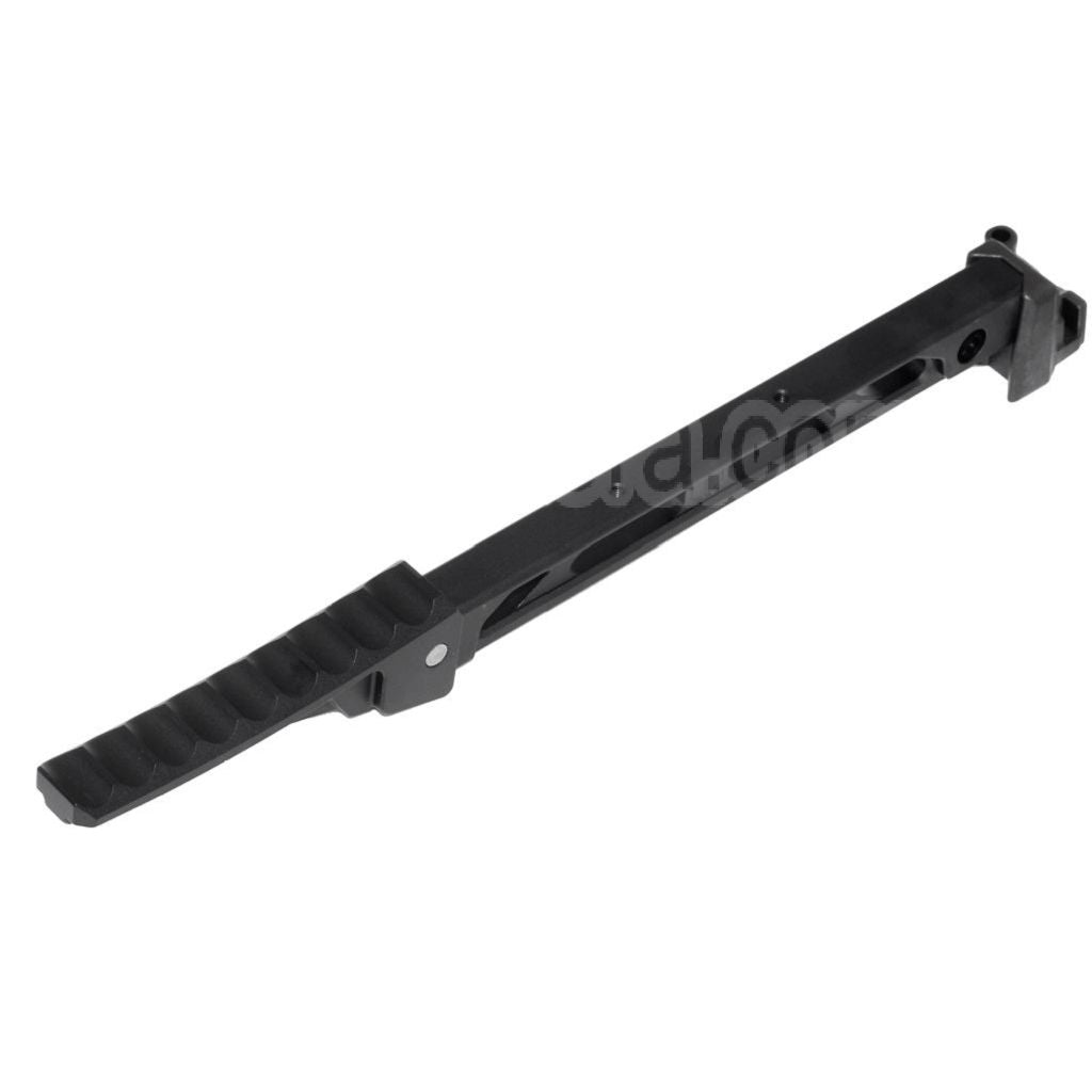 5KU 198mm AB-8 Style avec Pliable Butt Plaque Crosse Convient pour D-Boys GHK LCT CYMA AK Série Fusil Airsoft Noir