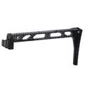 5KU 198mm AB-8 Style avec Pliable Butt Plaque Crosse Convient pour D-Boys GHK LCT CYMA AK Série Fusil Airsoft Noir