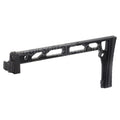 5KU 206mm SS-8 Style Butt Plaque Crosse Convient pour D-Boys GHK LCT CYMA AK Série Fusil Airsoft Noir