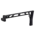 5KU 206mm SS-8 Style Butt Plaque Crosse Convient pour D-Boys GHK LCT CYMA AK Série Fusil Airsoft Noir