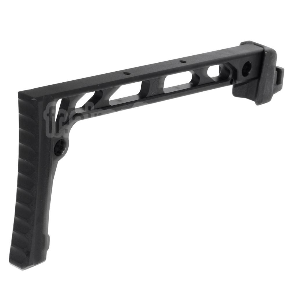 5KU 206mm SS-8 Style Butt Plaque Crosse Convient pour D-Boys GHK LCT CYMA AK Série Fusil Airsoft Noir