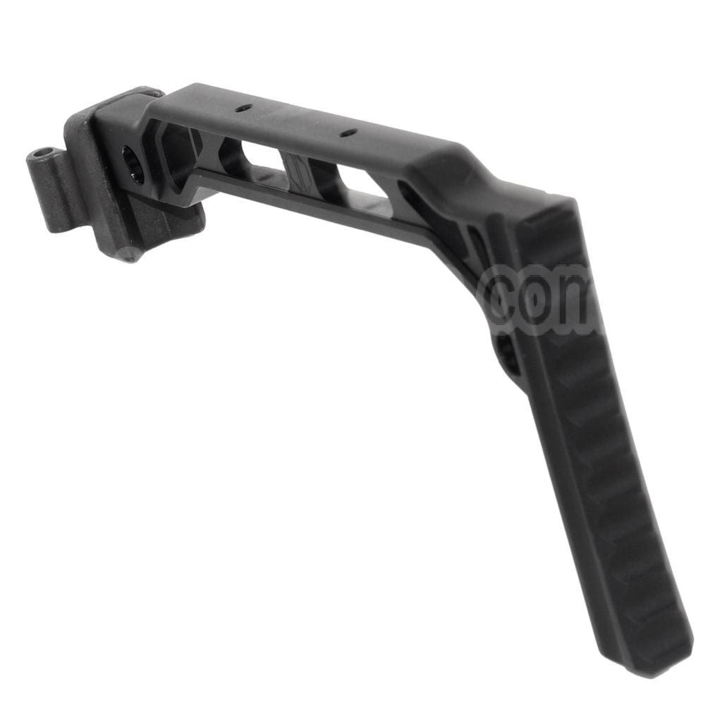 5KU 206mm SS-8R Style Butt Plaque Crosse Convient pour D-Boys GHK LCT CYMA AK Série Fusil Airsoft Noir