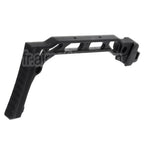 5KU 206mm SS-8R Style Butt Plaque Crosse Convient pour D-Boys GHK LCT CYMA AK Série Fusil Airsoft Noir