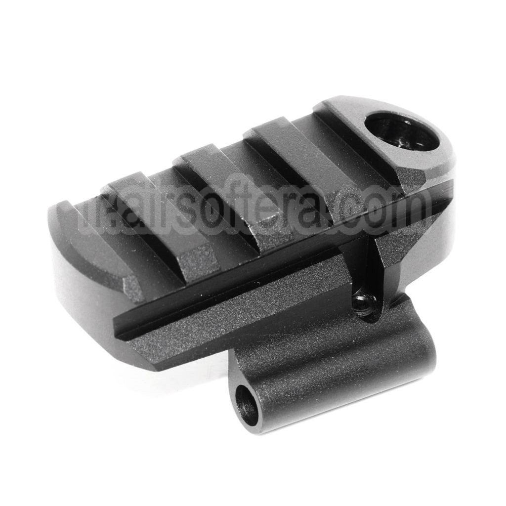 5KU M1913 Picatinny Rail Crosse Base Adaptateur avec QD Sangle Hole Convient pour E&amp;L AK Série Fusil Airsoft Noir