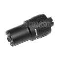 5KU 115mm MPI KP-9 Frein de Bouche Convient pour -14mm CCW sens antihoraire Canon Fusil Airsoft Noir