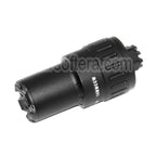 5KU 115mm MPI KP-9 Frein de Bouche Convient pour -14mm CCW sens antihoraire Canon Fusil Airsoft Noir
