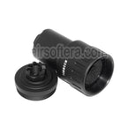 5KU 115mm MPI KP-9 Frein de Bouche Convient pour -14mm CCW sens antihoraire Canon Fusil Airsoft Noir