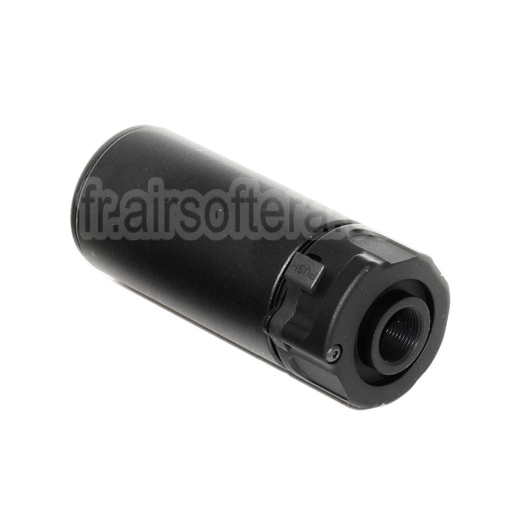 5KU 92mm Mini Silencieux avec Spitfire Traceur Convient pour -14mm CCW sens antihoraire Canon Fusil Airsoft