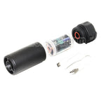5KU 92mm Mini Silencieux avec Spitfire Traceur Convient pour -14mm CCW sens antihoraire Canon Fusil Airsoft