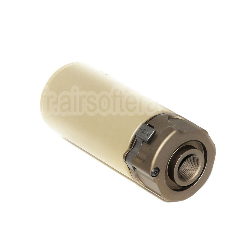 5KU 92mm Mini Silencieux avec Spitfire Traceur Convient pour -14mm CCW sens antihoraire Canon Fusil Airsoft
