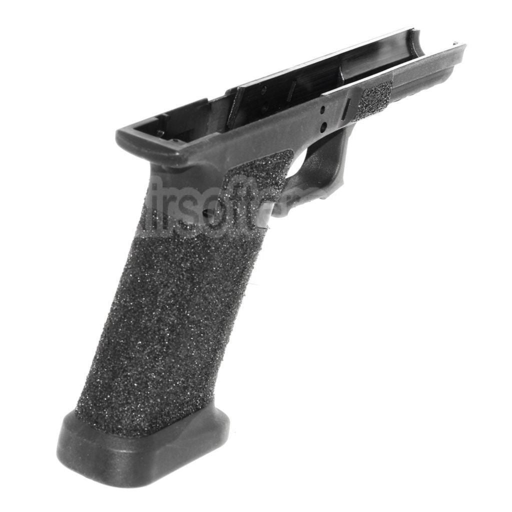 APS EMG Polymère Pointillé Pistolet Poignée Le Châssis Convient pour ACP601 ACP606 Black Hornet Tokyo Marui G17 G18C G34 G35 Série GBB Pistolet Airsoft Noir