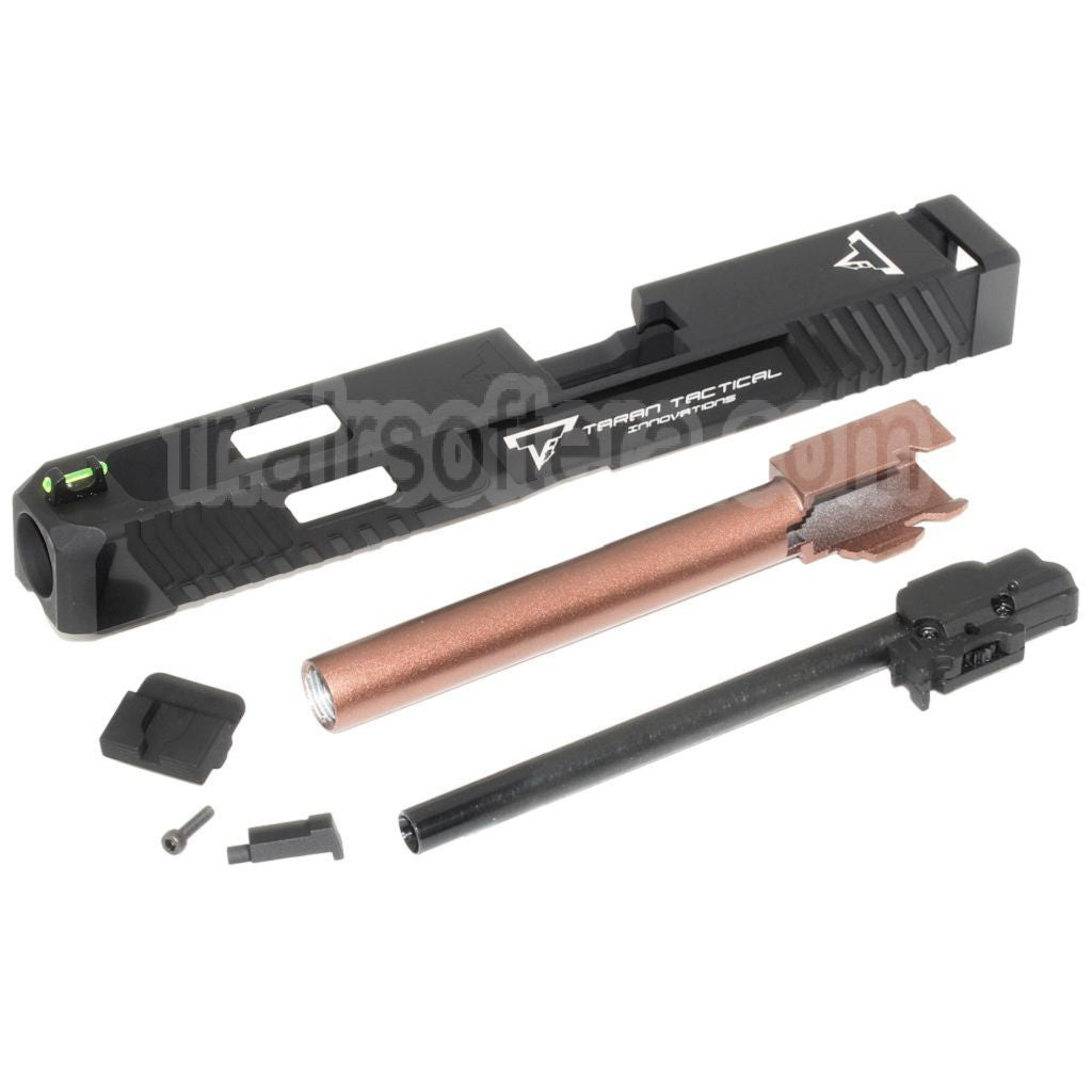 APS EMG TTI CNC Combat Master Canon Glissière Set Convient pour SAI BLU Série APS ACP601 Tokyo Marui G17 GBB Pistolet Airsoft