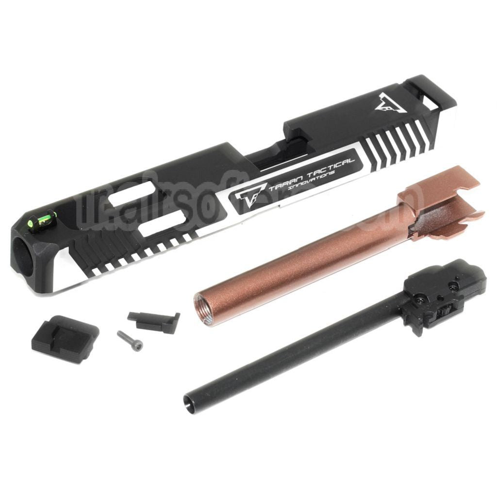 APS EMG TTI CNC Combat Master Canon Glissière Set Convient pour SAI BLU Série APS ACP601 Tokyo Marui G17 GBB Pistolet Airsoft