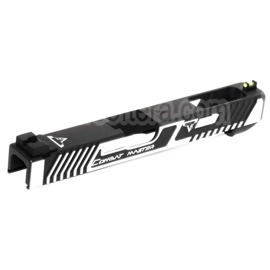 APS EMG TTI CNC Combat Master Canon Glissière Set Convient pour Elite Force VFC Umarex G17 Gen4 GBB Pistolet Airsoft