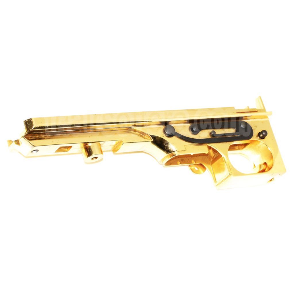 King Arms CNC Aluminum Boîtier Bas Convient pour King Arms Thompson M1A1 Military / M1928 Chicago Série AEG Fusil Airsoft Or