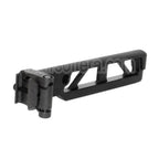 5KU 162mm ST-6 Style AR M4 Crosse avec Mech Pliable Convient pour M1913 Picatinny Rail System Fusil Airsoft Noir