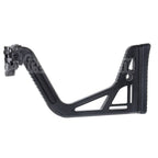 5KU Visor Pliable Crosse Convient pour MCX / MPX M1913 Picatinny Rail System Fusil Airsoft Noir