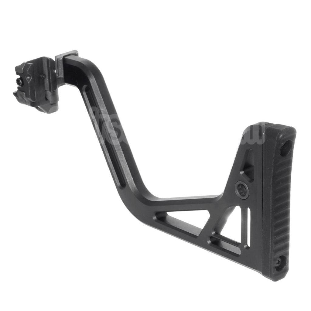 5KU Visor Pliable Crosse Convient pour MCX / MPX M1913 Picatinny Rail System Fusil Airsoft Noir