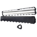 E&amp;C 300mm Polymère M16A1 Garde-Main Convient pour E&amp;C Tokyo Marui M16 Série AEG Fusil Airsoft Noir