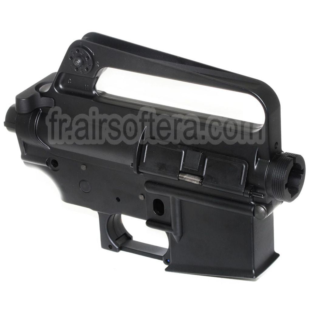 E&C M16VN Haut Bas Métal Boîtier Convient pour E&C Tokyo Marui M4 M16 Série AEG Fusil Airsoft Noir