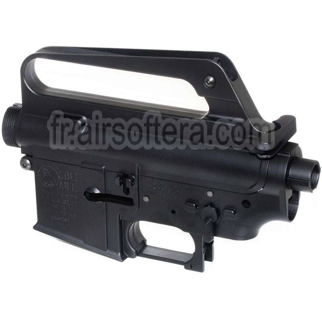 E&C M16VN Haut Bas Métal Boîtier Convient pour E&C Tokyo Marui M4 M16 Série AEG Fusil Airsoft Noir