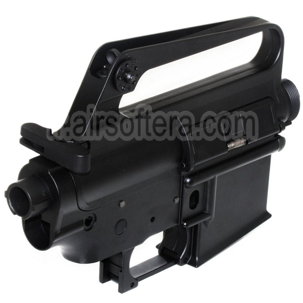E&C M16VN Haut Bas Métal Boîtier Convient pour E&C Tokyo Marui M4 M16 Série AEG Fusil Airsoft Noir
