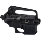 E&amp;C M16A2 Haut Bas Métal Boîtier Convient pour E&amp;C Tokyo Marui M4 M16 Série AEG Fusil Airsoft Noir