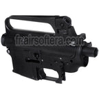E&amp;C M16A2 Haut Bas Métal Boîtier Convient pour E&amp;C Tokyo Marui M4 M16 Série AEG Fusil Airsoft Noir