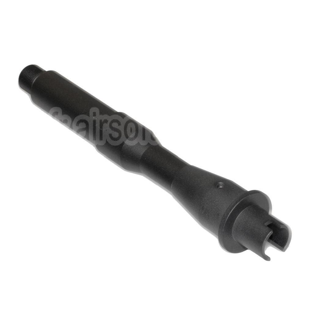 5KU 7 Pouces Aluminium CQB Canon Extérieur -14mm CCW sens antihoraire Convient pour Tokyo Marui M4 MWS GBB Fusil Airsoft Noir