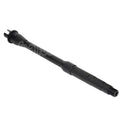 5KU 11.25/11.5 Pouces Aluminium Canon Extérieur -14mm CCW sens antihoraire Convient pour Tokyo Marui M4 MWS GBB Fusil Airsoft Noir