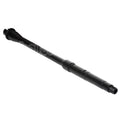 5KU 14.25/14.5 Pouces Aluminium Mid-Length Canon Extérieur -14mm CCW sens antihoraire Convient pour Tokyo Marui M4 MWS GBB Fusil Airsoft Noir