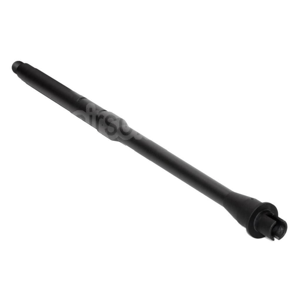 5KU 16/16.25 Pouces Aluminium Mid-Length Canon Extérieur -14mm CCW sens antihoraire Convient pour Tokyo Marui M4 MWS GBB Fusil Airsoft Noir
