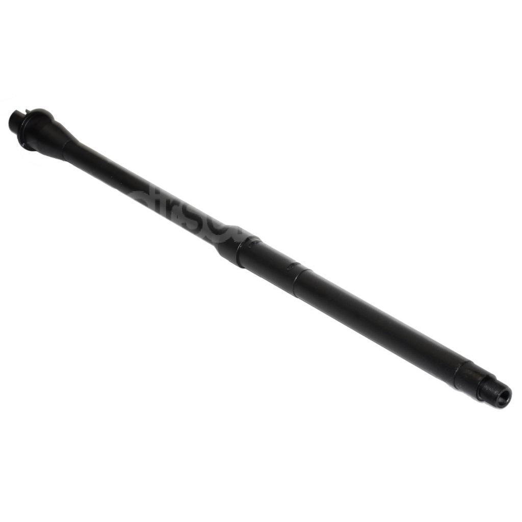 5KU 17.75/18 Pouces Aluminium Mid-Length Canon Extérieur -14mm CCW sens antihoraire Convient pour Tokyo Marui M4 MWS GBB Fusil Airsoft Noir