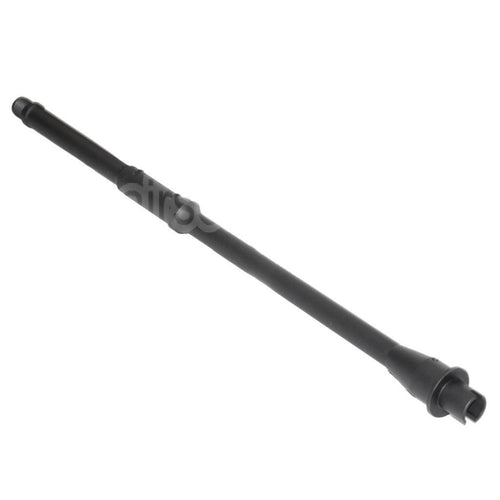 5KU Léger 16/16.25 Pouces Aluminium Mid-Length Canon Extérieur -14mm CCW sens antihoraire Convient pour Tokyo Marui M4 MWS GBB Fusil Airsoft Noir