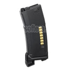 PTS 150 Billes Mid-Cap Enhanced Polymère Chargeur avec MAGPOD Base Plate Convient pour M4 M16 Série AEG Fusil Airsoft Noir